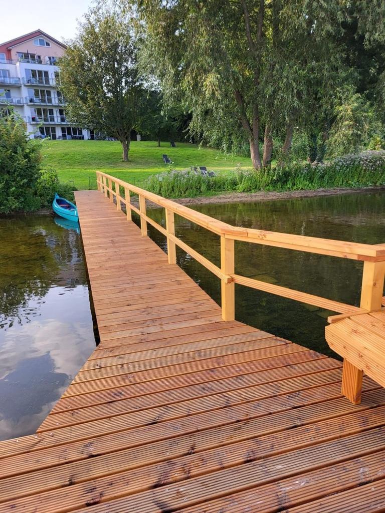 Ferienwohnung Am Grossen Ploener See 阿舍贝格 外观 照片